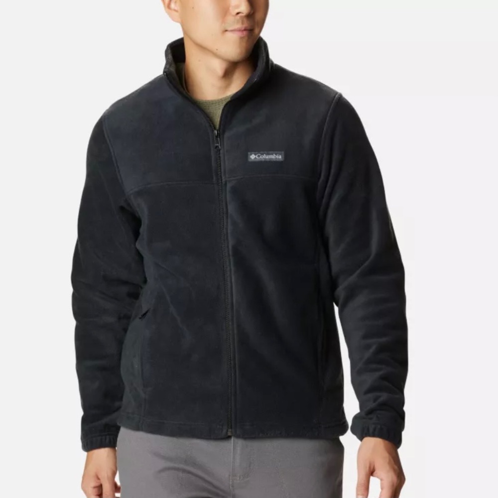 NEW! Columbia fleece jacket (Black)